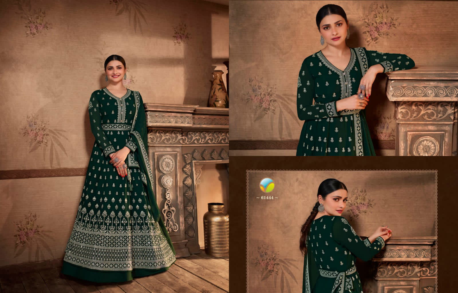Vinay Kasheesh Pakeeza Heavy Wedding Wear Fancy Georgette Salwar Kameez Collection